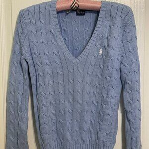 Periwinkle Blue Ralph Lauren Sport Sweater